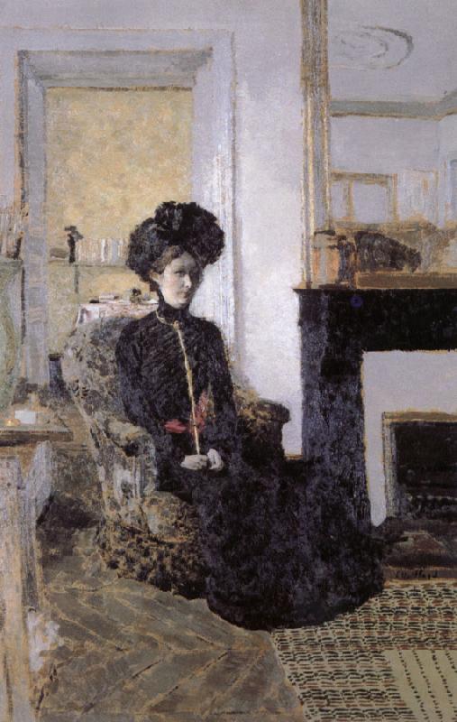 Edouard Vuillard Young woman oil painting picture